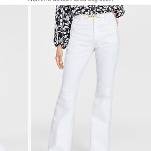 Women's Inc White Flared Jeans